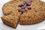 Deep Filled Apple & Cranberry Crumble Pie